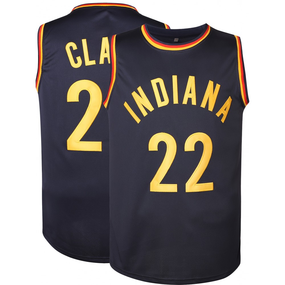 1pc Indiana #22 Men'S Polyester Basketball Jersey - Embroidered Sports Tank Top, Loose Fit, Round Neck, Breathable Mesh for All Seasons, Casual & Party Wear, Outdoor & Street Style 1pc Indiana #22 Men'S Polyester Basketball Jersey - Embroidered Sports Tank Top, Loose Fit, Round Neck, Breathable Mesh for All Seasons, Casual & Party Wear, Outdoor & Street Style