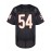 54 Navy Blue Embroidered Football Jersey with Orange Accents - Breathable Polyester V-Neck Loose Fit Sports Shirt for Men, Outdoor Activities, Parties & All Seasons, Sizes S-XXXL, Party Sports Jersey | Sporty Vneck Jersey | Mesh Fabric Jersey