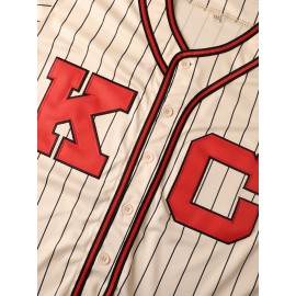 Men'S Baseball Jersey # 5 Beige Baseball Sports Shirt Suitable For Sports Games On The Street S-XXXL