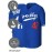 Hot #42 Blue Baseball Jersey Stitched Polyester Men'S Retro Baseball Shirt Button Short Sleeved Baseball Top S-3XL Hip Hop Clothes