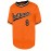#8 Orange Baseball Jersey Stitched Polyester Men'S Retro Baseball Shirt Button Short Sleeved Baseball Top S-3XL Hip Hop Clothes