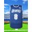 1pc Men'S Breathable Polyester Basketball Jersey, Embroidered #8-24, Crew Neck, Slight Stretch, Loose Fit, Machine Washable - Ideal for Sports, Casual, Streetwear, Parties, Sizes S-XXXL