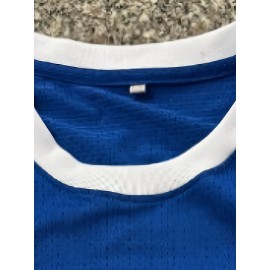 Men's #33 Basketball Jersey - V-Neck, Sleeveless Sports Shirt with 