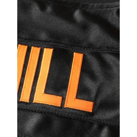 1pc Men'S Breathable Polyester Football Jersey - Embroidered Sports V-Neck Casual Shirt with Slight Stretch, Loose Fit for Parties, Festivals, Outdoors, Sizes S-XXXL