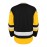 Men's Colorblock Ice Hockey Sweater, Loose Embroidered Long Sleeve, Sporty, Fashionable Casual, Breathable Streetwear