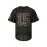 Men's #15 Embroidered Black Football Jersey - V-Neck, Breathable Mesh & Polyester, Short Sleeve Sports Shirt for Parties, Outdoor Activities & Casual Wear, Sizes S-XXXL, Outdoor Activewear|Embroidered Sports Shirt|Quality Embroidery