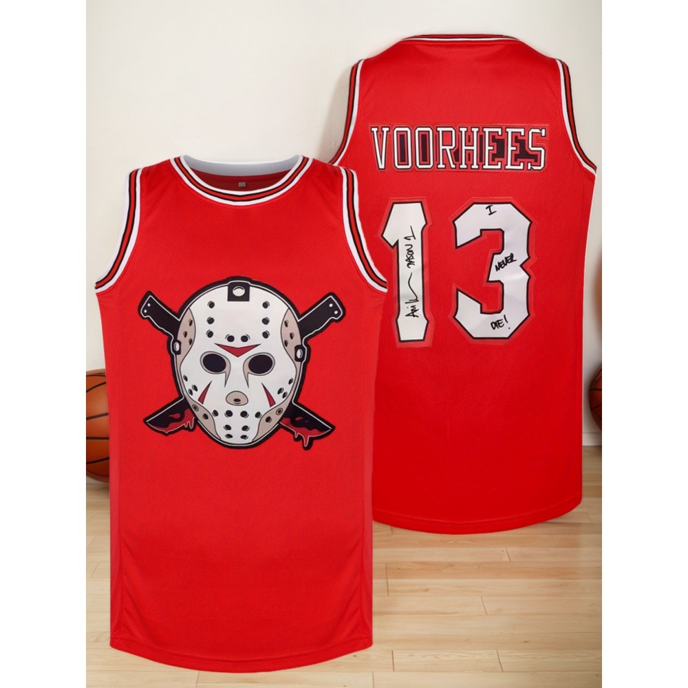 Men's #13 Embroidered Basketball Jersey - Vintage Breathable Sleeveless Tank Top for Training, Parties & Streetwear