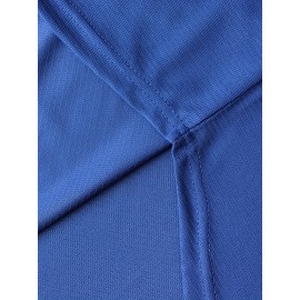 #30 Blue Baseball Shirt Loose Fit Suitable For Training, Competition, Team Sports Size S-XL