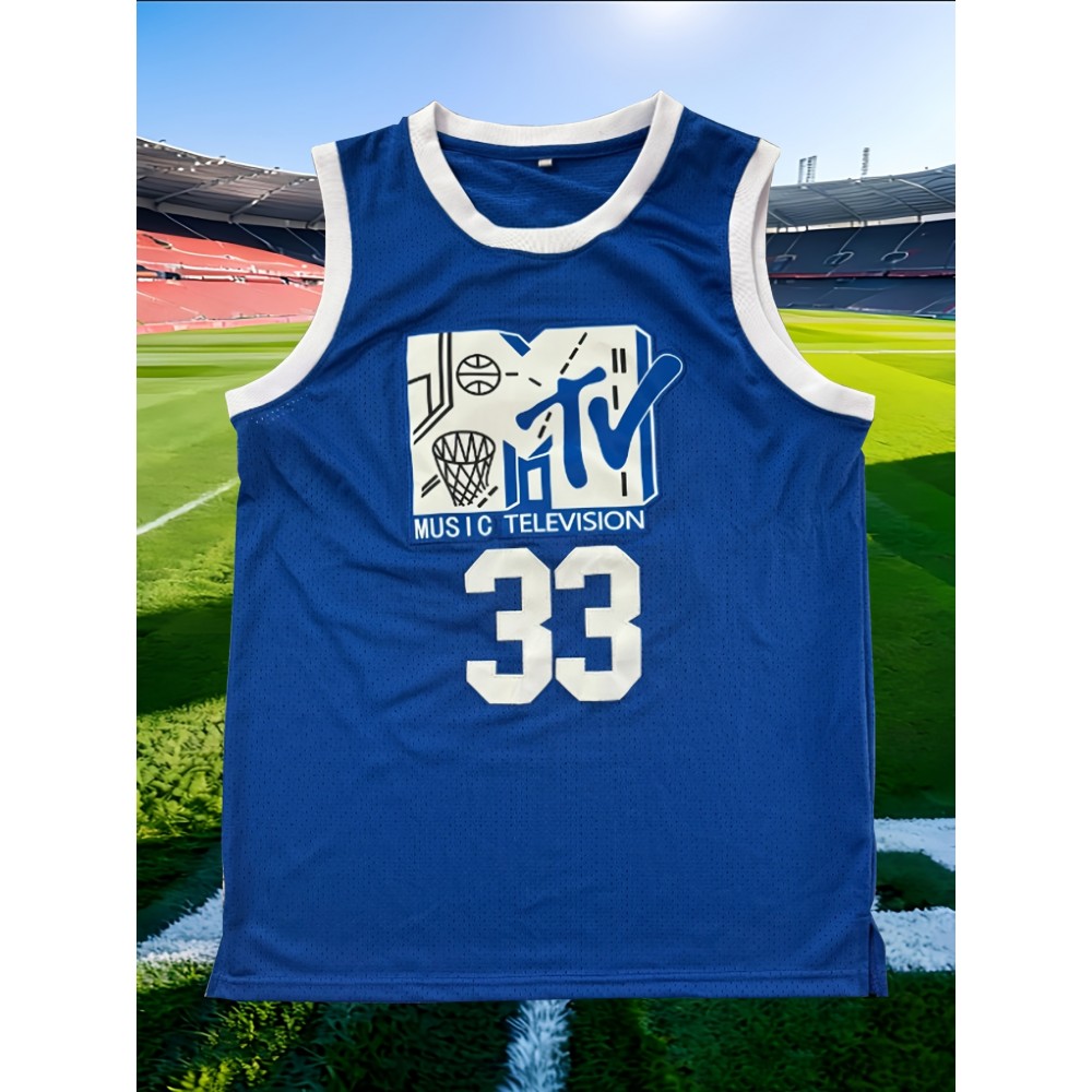 Men'S American Basketball Uniform # 33 Basketball Sports Shirt Men'S American Basketball Uniform # 33 Basketball Sports Shirt